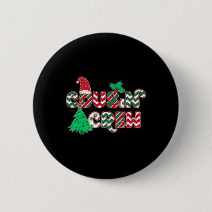 Fun Cousin Crew Christmas 6 Cm Round Badge