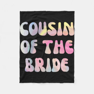 Fun Cousin Of The Bride Fleece Blanket