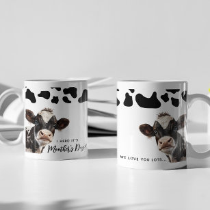 Fun Cow 'I Herd It's Moother's Day' Mum Mug