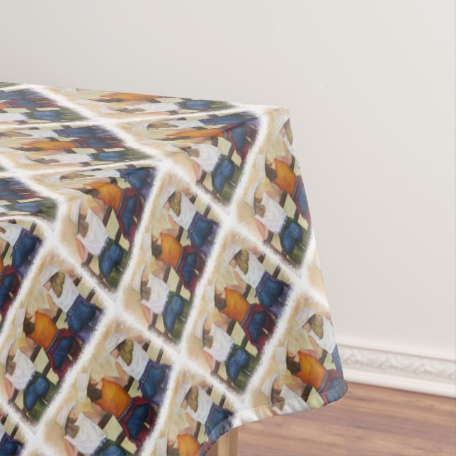 FUN COWGIRLS TABLECLOTH (In Situ)