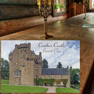 Fun Crathes Castle, Scottish Burnett Clan Jigsaw Puzzle