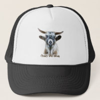 Fun Crazy Old Goat Farm Animal Quote.
