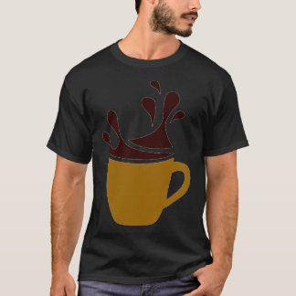 Fun Cup Of Coffee Caffeine Drinker Barista Beverag T-Shirt