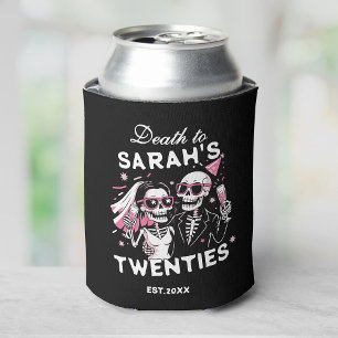 Fun Custom Death to your Twenties Birthday Party Can Cooler