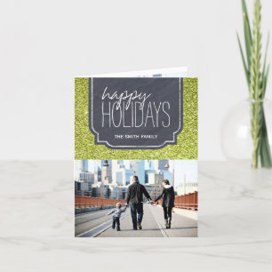 Fun Customisable Christmas Photo Greeting Card
