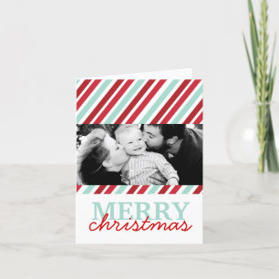Fun Customisable Christmas Photo Greeting Card
