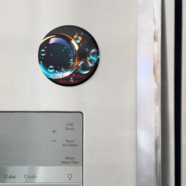 Fun Cute Bubble Wonderland  Magnet (In Situ (Fridge))