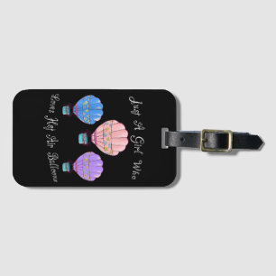 Fun Cute Hot Air Balloon Luggage Tag