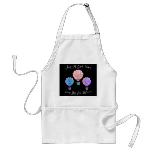 Fun Cute Hot Air Balloon Standard Apron