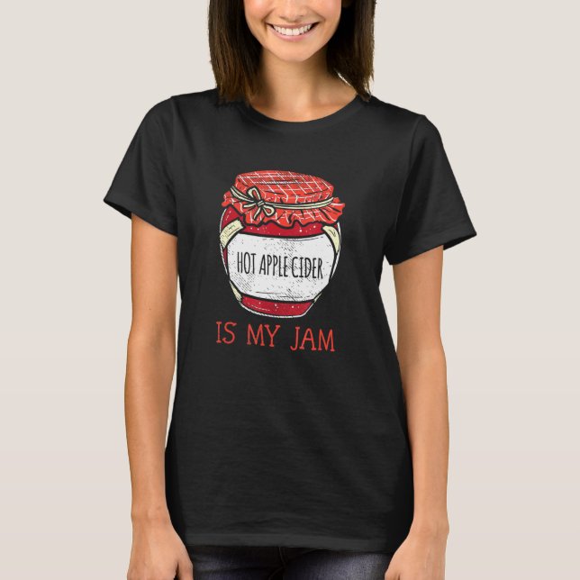 Fun Cute Hot Apple Cider T-Shirt (Front)