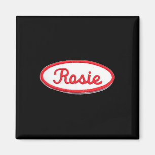 Fun Cute Rosie the Riveter Feminist Costume Magnet