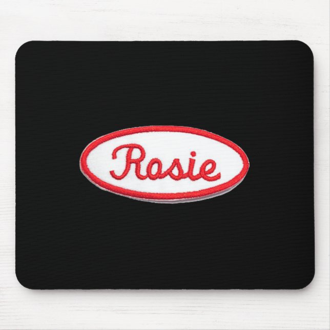 Fun Cute Rosie the Riveter  Feminist Costume  Mouse Pad (Front)