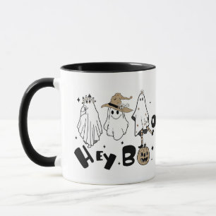 Fun Cute Whimsical Ghost Halloween Mug