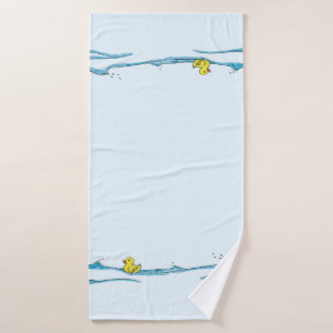 Fun Cute Whimsical Rubber Duck Bath Towel