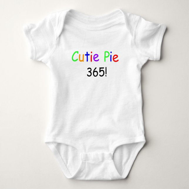Fun Cutie Pie 365 Infant Shirt (Front)