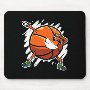 Fun Dabbing Bysketbyll Byll Dab Sports Player Mouse Pad
