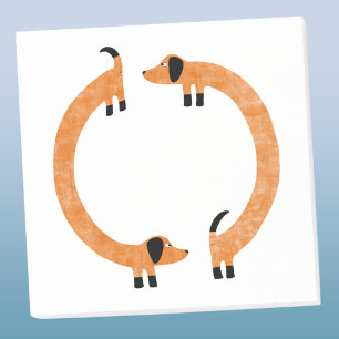 Fun Dachshund Post-it Notes