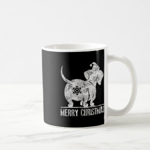 Fun Dachshund Ugly Christmas Weiner Dog Lovers Wom Coffee Mug