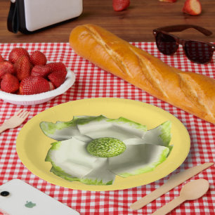 Fun Daisy Flower Spring Summer Wedding Birthday Paper Plate