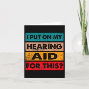 Fun Deaf Pride Awareness Sign Languages Hearing Ai Card