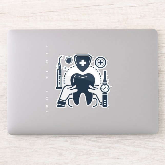 Fun Dentistry Stickers - Perfect for Dentist (Computer)