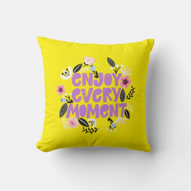 Fun Designs to Brighten Your Day for Women Cushion (Front)