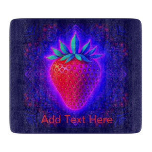 Fun Desserts (Strawberry)  Cutting Board