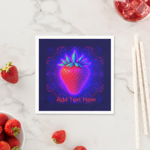 Fun Desserts (Strawberry)  Napkin