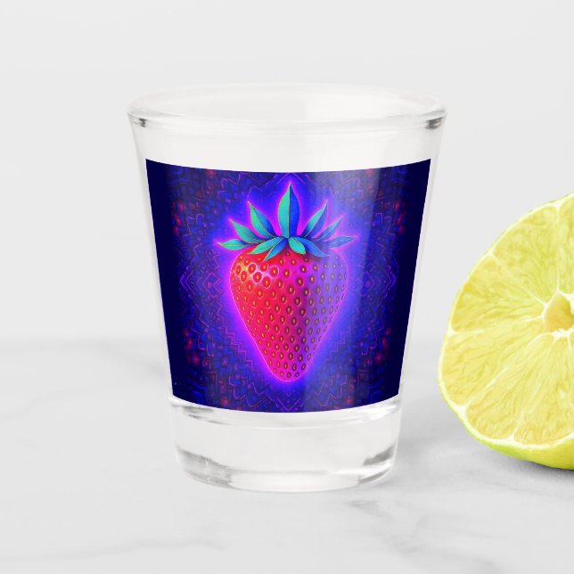FUN DESSERTS (STRAWBERRY) SHOT GLASS (Front)
