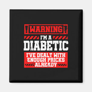 Fun Diabetes Awareness Month S Diabetic  Magnet