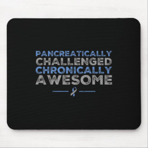 Fun Diabetes Awareness - T1d T2d Diabetic Pancreas Mouse Pad