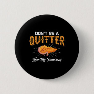 Fun Diabetic Type 1 Diabetes Awareness Support Gif 6 Cm Round Badge