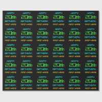 Fun Digital Computing Themed 20th Birthday