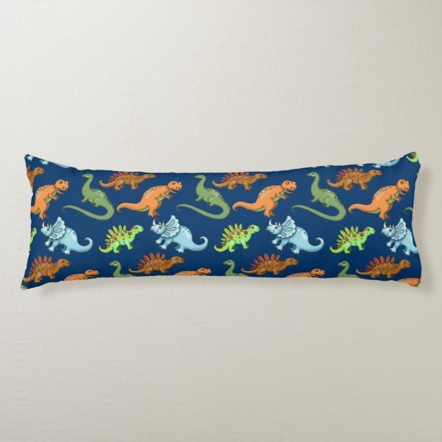 Fun Dinosaurs Pattern Body Cushion (Front)