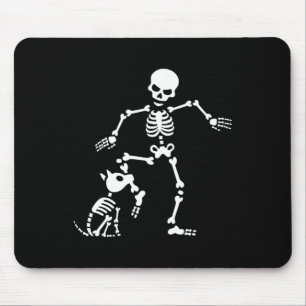 Fun Dog like bones Costume Halloween Mouse Pad