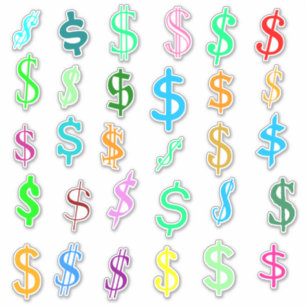 Fun Dollar Sign ($) Symbols