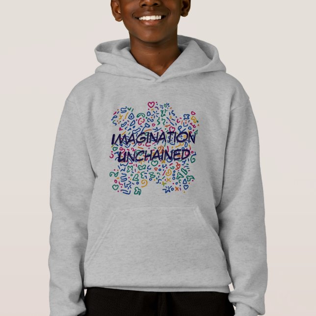 Fun doodle colourful vibrant shapes  (Front)