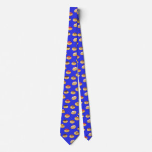Fun Doughnut Patterned Neck Tie