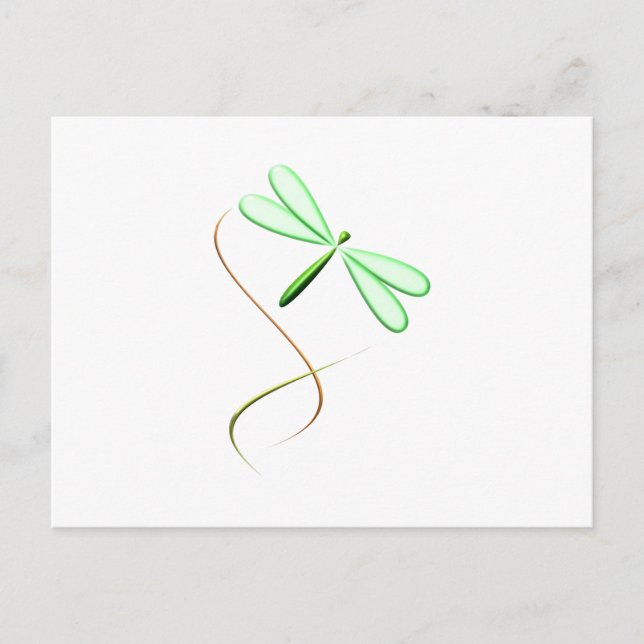 Fun Dragonfly Postcard (Front)