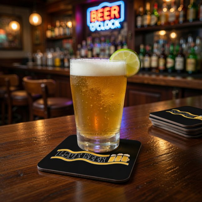 Fun Drink Mat for Beer Lovers Coaster (Creator Uploaded)