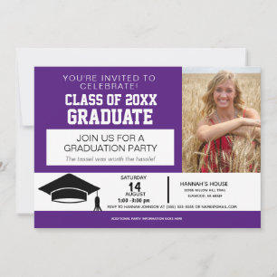 Fun Drive By Party 2020 Graduation Announcement