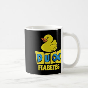 Fun Duck Diabetes Awareness Coffee Mug