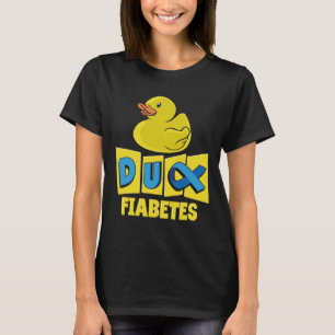 Fun Duck Diabetes Awareness T-Shirt