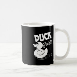 Fun Duck Fiabetes Cool Diabetes Awareness Support  Coffee Mug