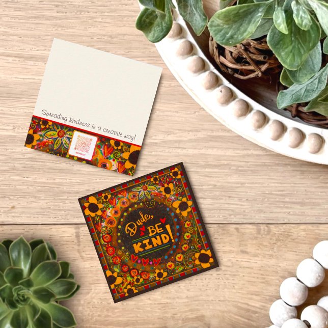 Fun Dude Be Kind Inspirivity Kindness cards (Creator Uploaded)