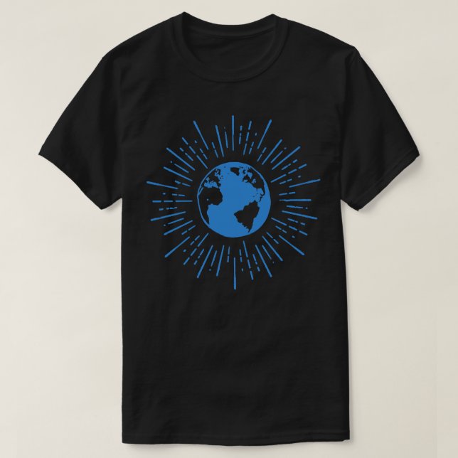 Fun Earth Globe T-Shirt (Design Front)
