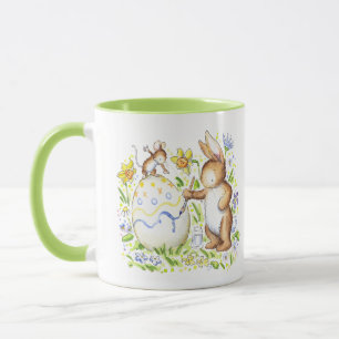 Fun Easter Bunny Personalised mug