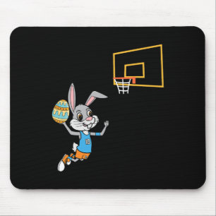 Fun Easter Egg Bunny Dunk Bysketbyll Game Easter K Mouse Pad
