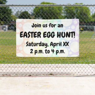 Fun Easter Egg Hunt Banner