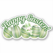 Fun Easter Vinyl Stickers